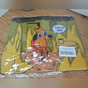 This is Fine Meme - Funny Mousepad  10 X 12 Inch